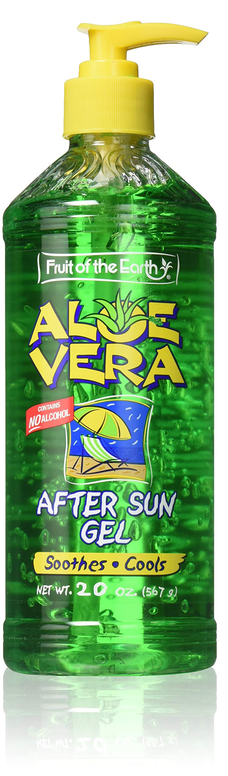 Fruit of the Earth After Sun Gel, Aloe Vera, 20 Ounce Beauty & Personal Care Fruit of the Earth