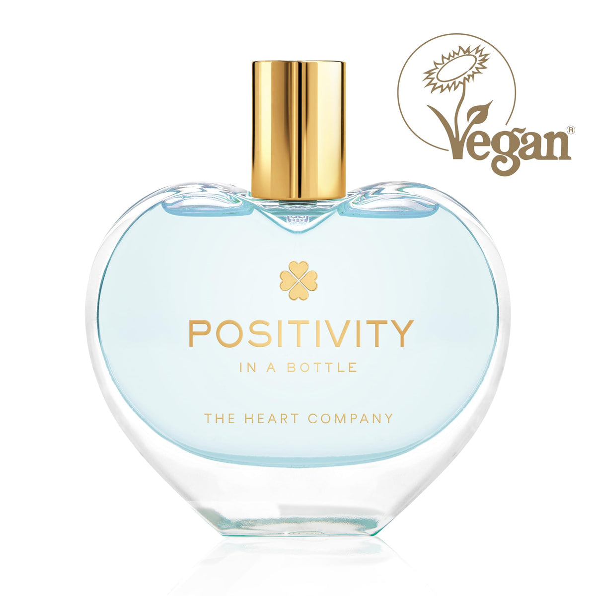 THE HEART COMPANY POSITIVITY in a bottle | Fresh Perfume for women | Vegan Gifts for women | Women's Eau de Parfum Spray 75ml - 2.5 fl oz. Beauty & Personal Care THE HEART COMPANY