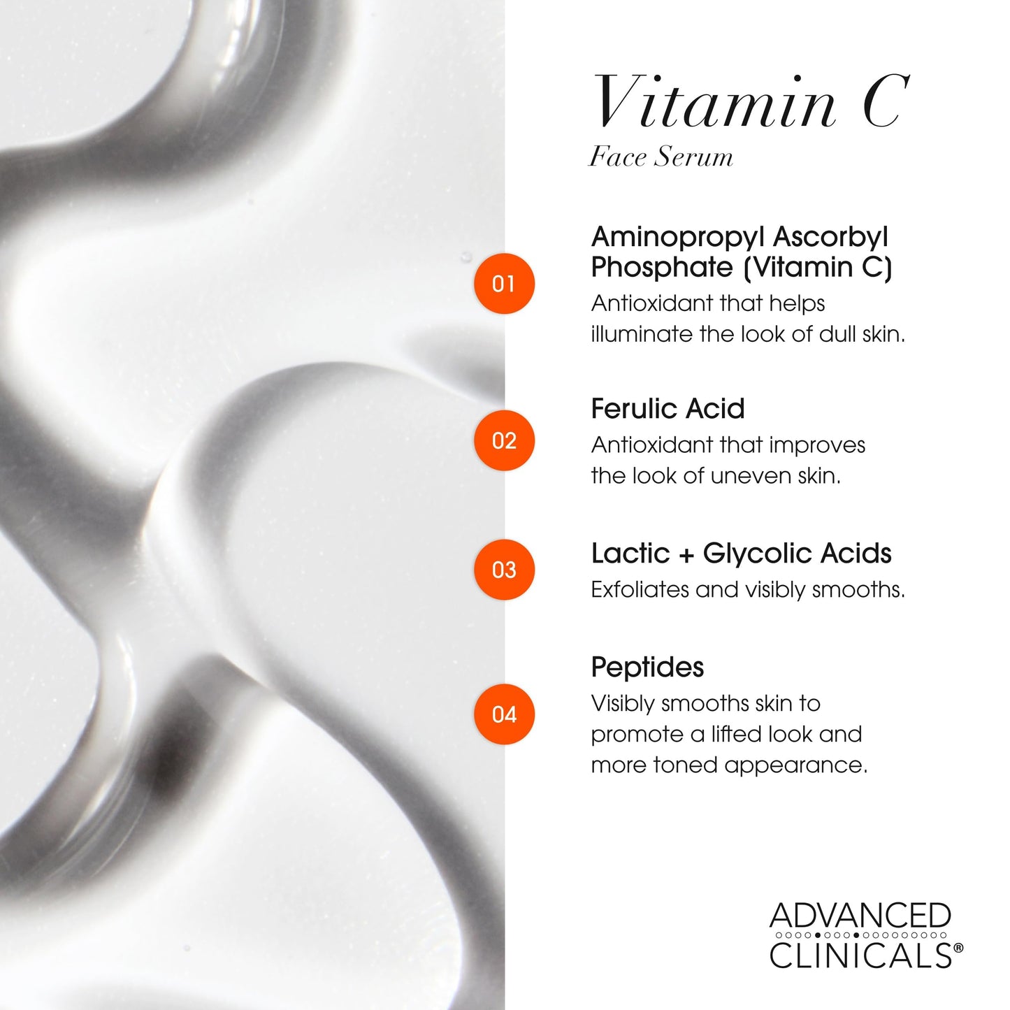 Advanced Clinicals Retinol Serum For Face + Hyaluronic Acid Moisturizer + Vitamin C Serum 3PC Skincare Set For Women & Men | Anti Aging Serums Beauty & Personal Care Advanced Clinicals