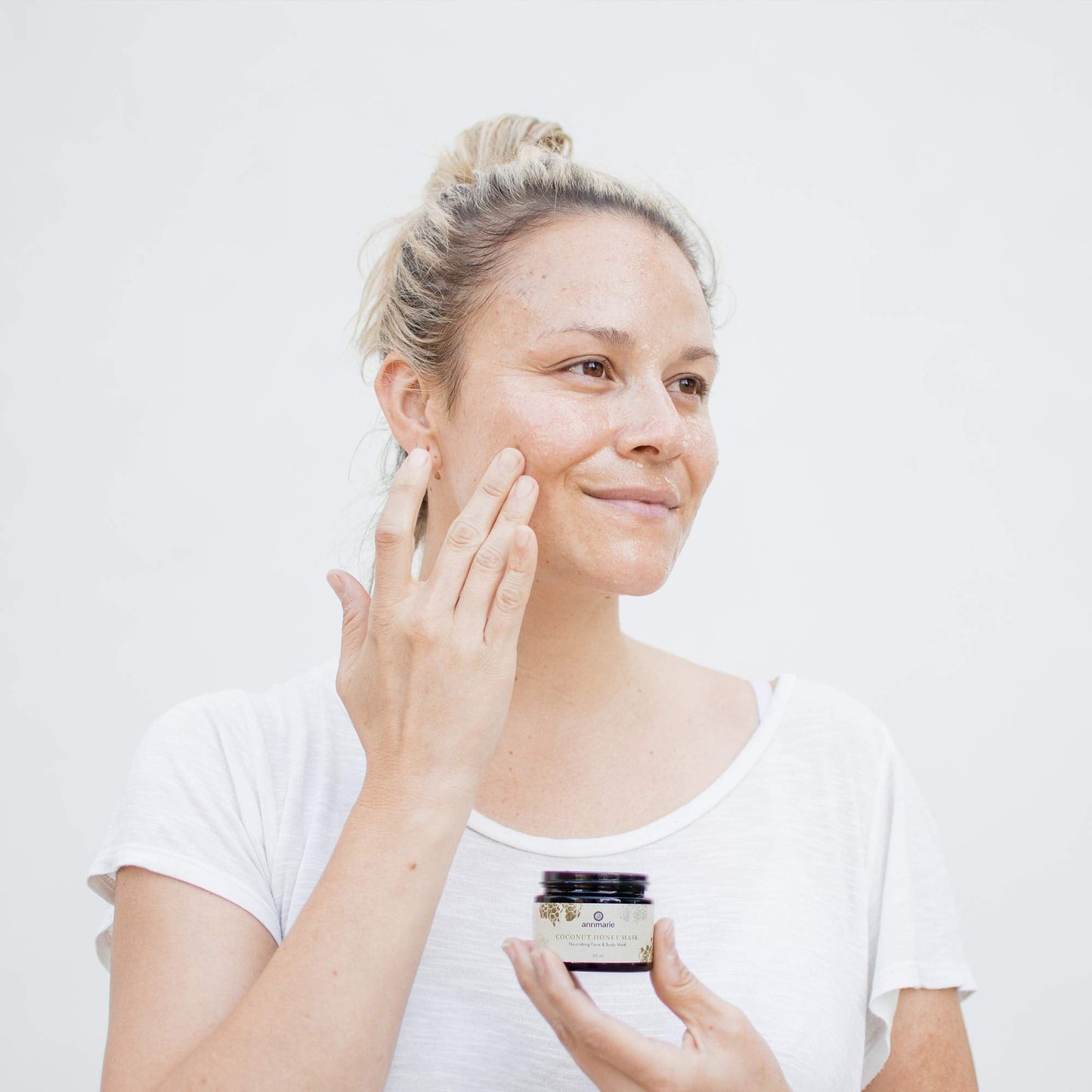 Annmarie Skin Care Coconut Honey Mask - With Extra Virgin Coconut Oil & Mountain Wildflower Honey, Moisturizing & Exfoliating Mask for Dull, Dry Beauty & Personal Care annmarie
