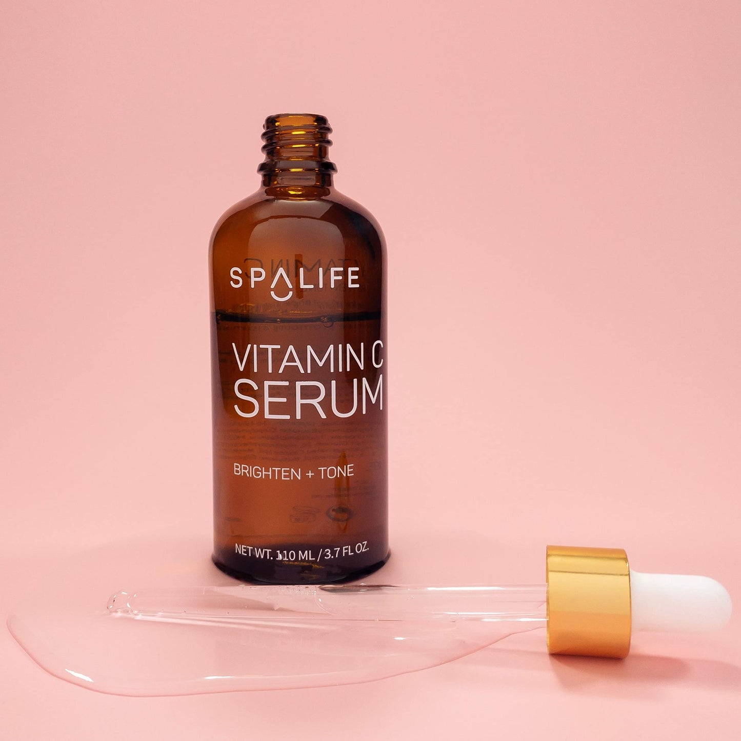 Spa Life Face Serum: Revitalizing and Tone Vitamin C Serum 110 ML (3.7 oz) Beauty & Personal Care SpaLife