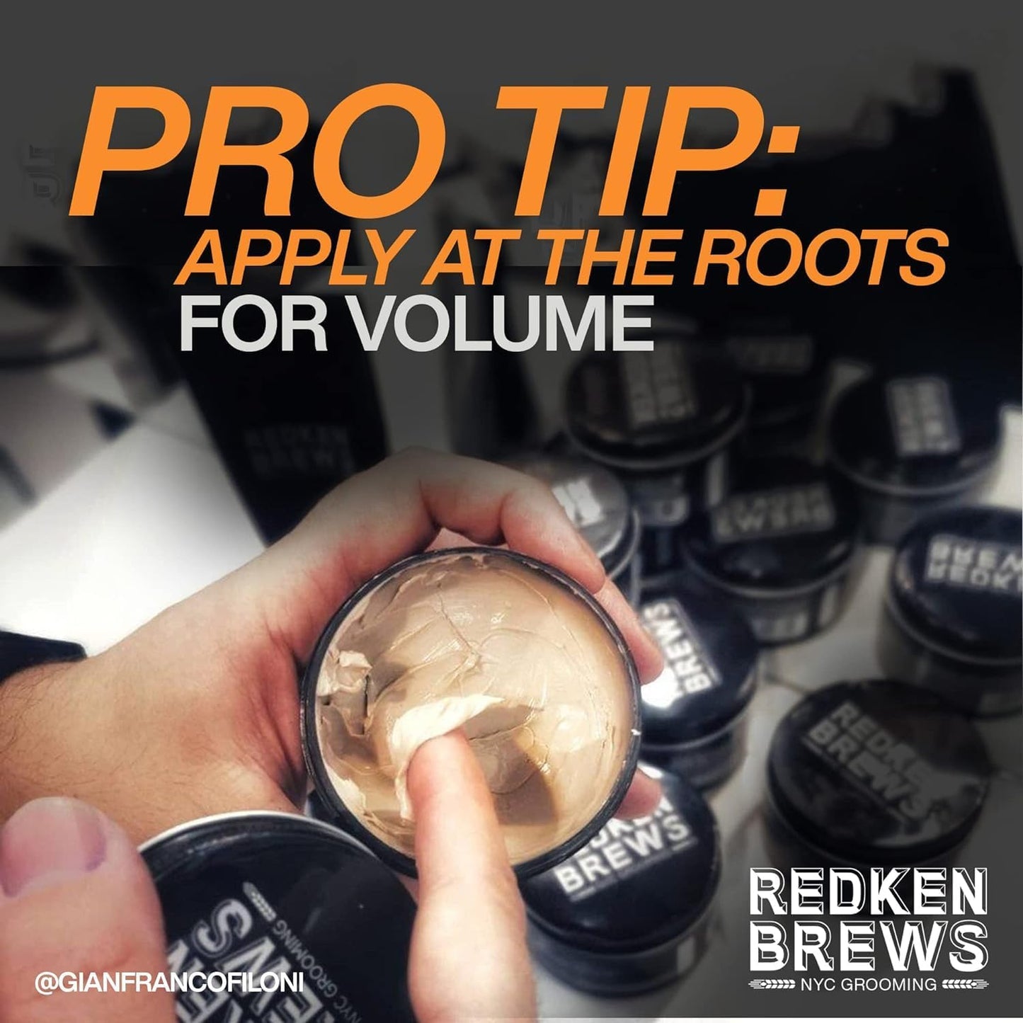 Redken Brews Clay Pomade For Men - Volumizes Fine And Medium Hair With Long-Lasting High Hold and Matte Finish Beauty & Personal Care Redken Brews