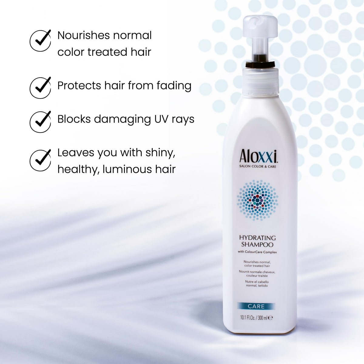 ALOXXI Hydrating Shampoo for Color Treated Hair with Keratin & Silk Amino Acids and ColourCare Complex, 33.8 Fl Oz Beauty & Personal Care ALOXXI