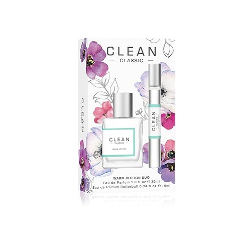 CLEAN CLASSIC Warm Cotton Duo 2024 Holiday Gift Set Beauty & Personal Care CLEAN