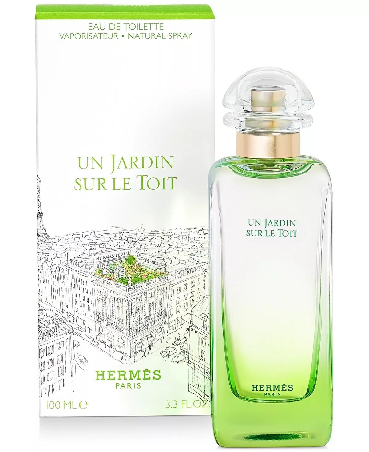 Hermes Hermès Un Jardin Sur Le Toit for Unisex Eau de Toilette Spray, 3.3 Ounce Beauty & Personal Care Hermès
