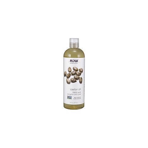 NOW Solutions Castor Oil, 100 % Pure, 16-Ounce Beauty & Personal Care NOW Foods