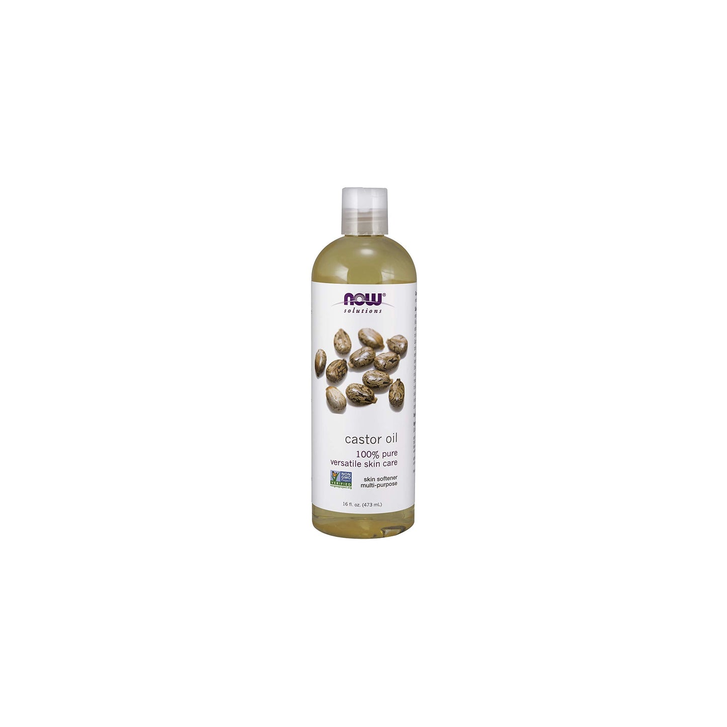 NOW Solutions Castor Oil, 100 % Pure, 16-Ounce Beauty & Personal Care NOW Foods