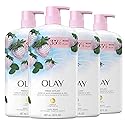 Olay Fresh Outlast White Strawberry & Mint Scent Body Wash for Women, 33 fl oz (Pack of 4) Beauty & Personal Care Olay