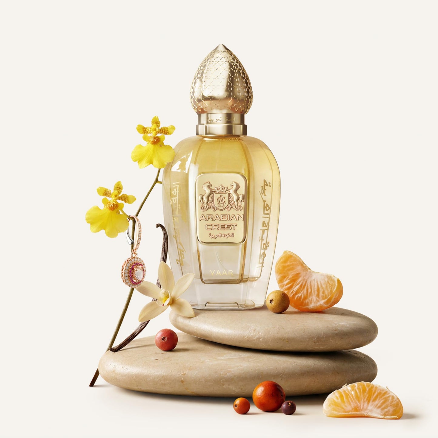Arabian Crest Dubai Yaar Eau de Parfum 100ML - Amber Vanilla Perfume for Unisex - Long-Lasting Scent with Rose, Coffee, Vanilla & Musk - Vegan Beauty & Personal Care Arabian Crest