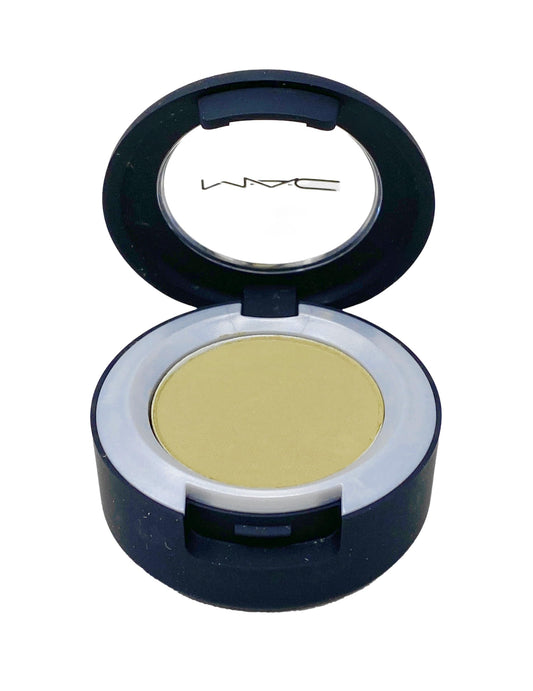 MAC Powder Kiss Soft Matte Eye Shadow - Per Suede Me (Pale acid green) .05 Oz / 1.5 g