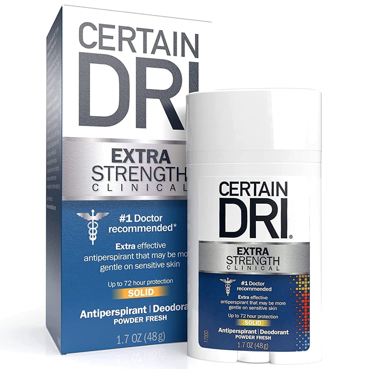 Certain Dri Antiperspirant Solid for Excessive Perspiration-1.7 oz Beauty and Personal Care Certain Dri