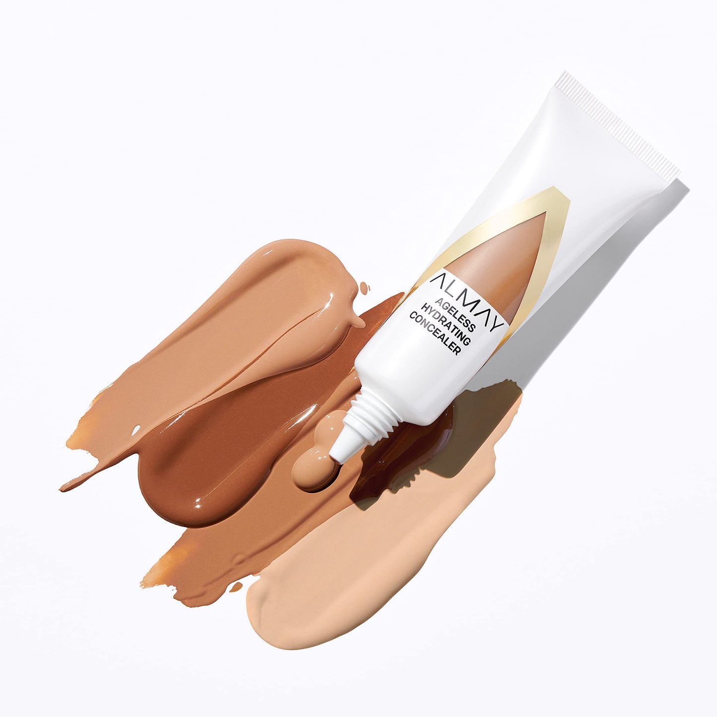 Almay Anti-Aging Concealer, Face Makeup with Hyaluronic Acid, Niacinamide, Vitamin C & E, Hypoallergenic-Fragrance Free, 010 Light, 0.37 Fl Oz (Pack Beauty & Personal Care Almay