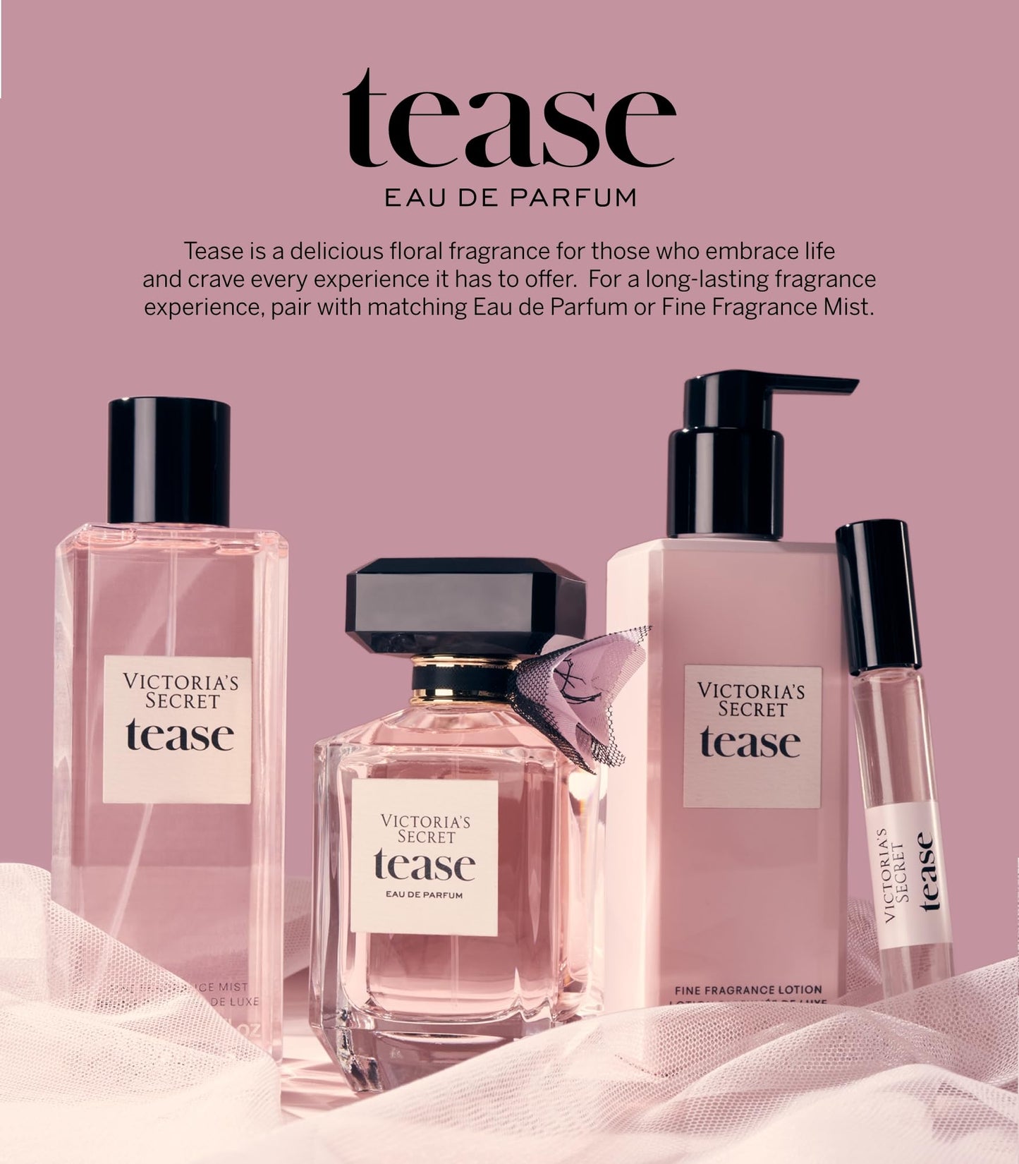 Victoria's Secret Tease Fine Fragrance 8.4oz Mist Beauty & Personal Care Victoria's Secret