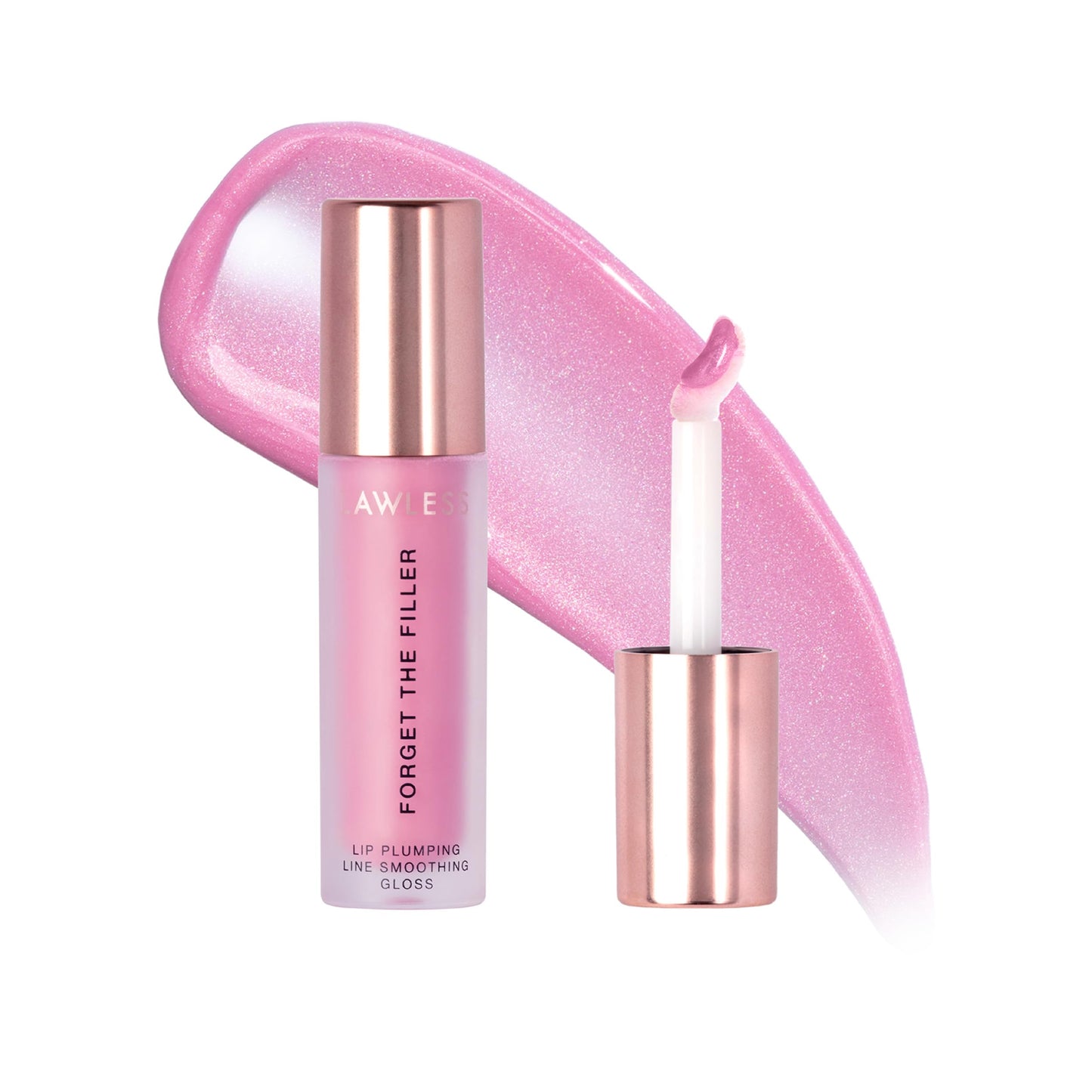 Lawless Forget the Filler Lip Plumping Line Smoothing Gloss - Daisy Girl - Premium Volumizing Lip Gloss with Natural Ingredients Designed to Plump Beauty & Personal Care LAWLESS