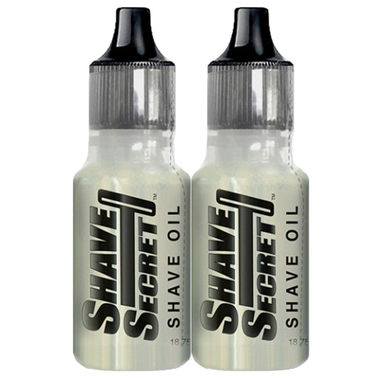 SHAVE SECRET SHAVING OIL- THE BEST SHAVE EVER! 18.75ML(2 Pack) Beauty and Personal Care Shave Secret Default Title