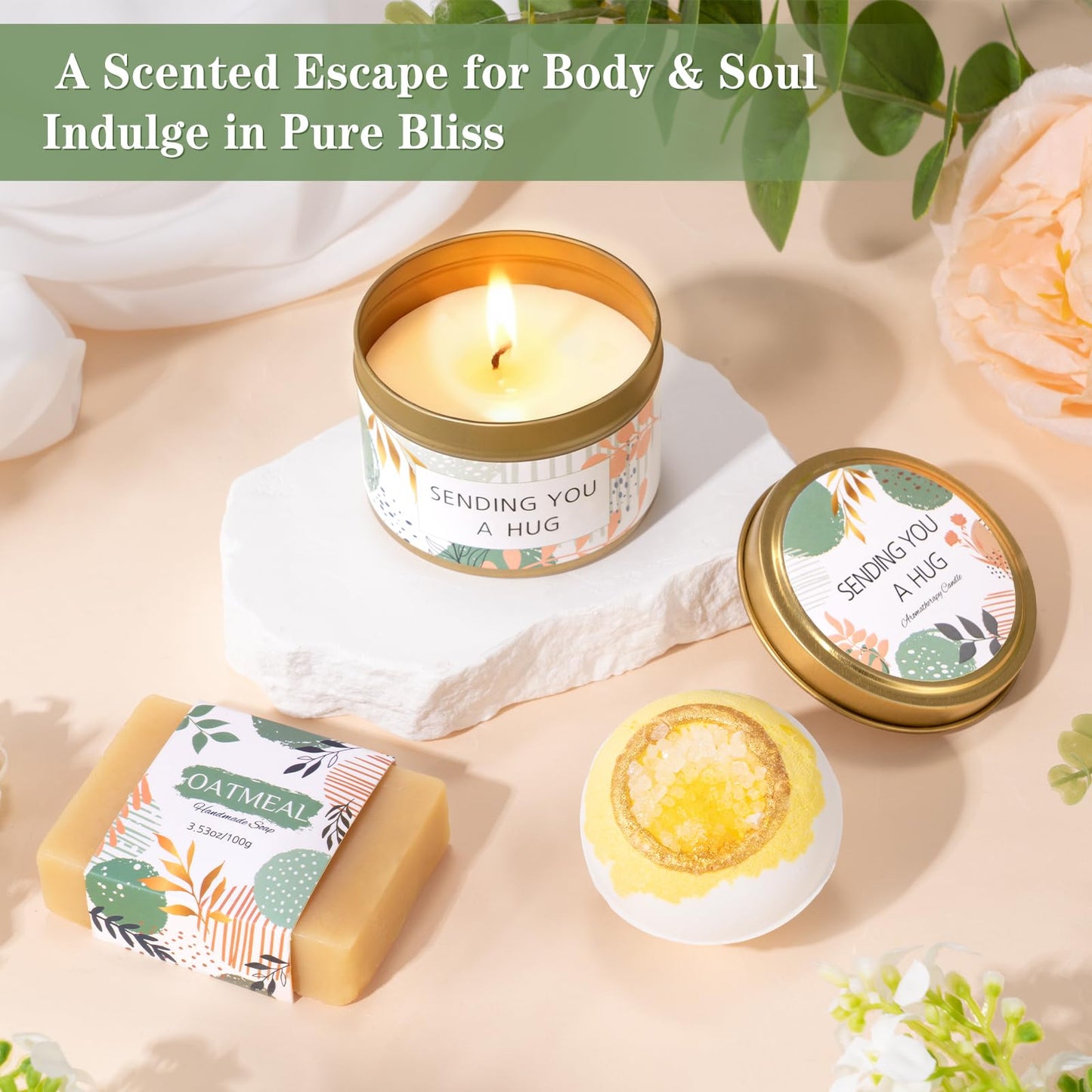 Get Well Soon Gift Baskets for Women, Sending Warmth Gift, Self Care Gifts, Spa Care Package After Surgery Inspirational Thinking of You Sympathy Beauty and Personal Care Victdom