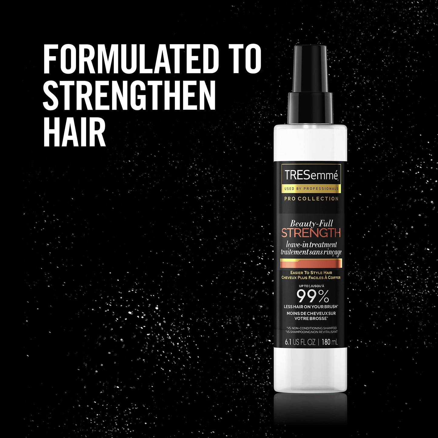 TRESemmé Pro Collection Beauty-Full Strength Leave-In Treatment for Fine, Damaged Hair - Lightweight Formula to Reduce Breakage 6.1 oz Beauty & Personal Care TRESemmé
