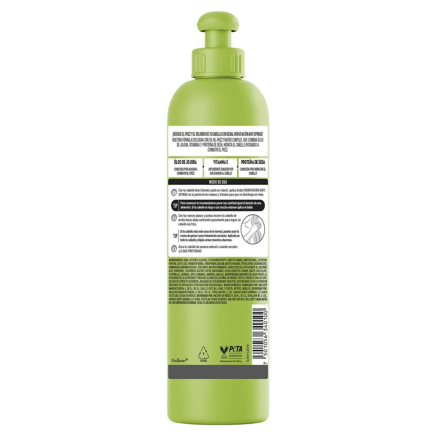 Sedal Anti Sponge with Hydracate Complex Combing Cream 300 ml Beauty & Personal Care Sedal