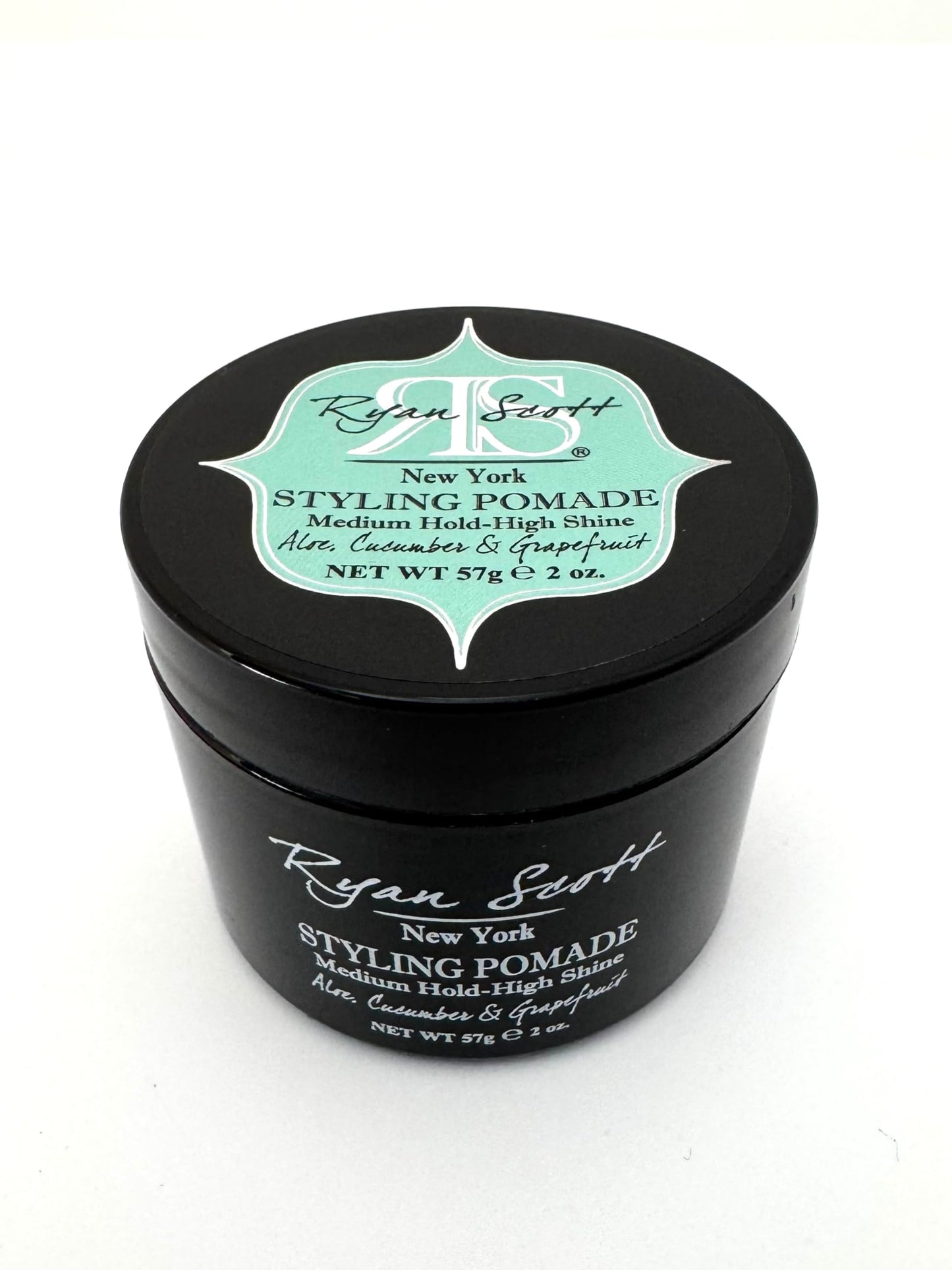 Ryan Scott Styling Pomade - Medium Hold - High Shine Finish. Aloe, Cucumber, & Grapefruit Fragrance 2.0oz. Beauty & Personal Care RYAN SCOTT RS