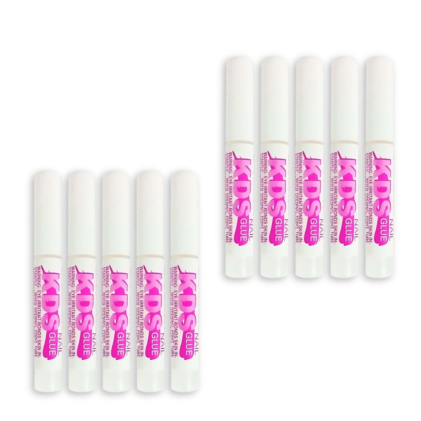 KDS Nail Glue for Professional Fake Nail Art & Design 10pcs Nail Tip Extension Glue Beauty & Personal Care MadayFormula
