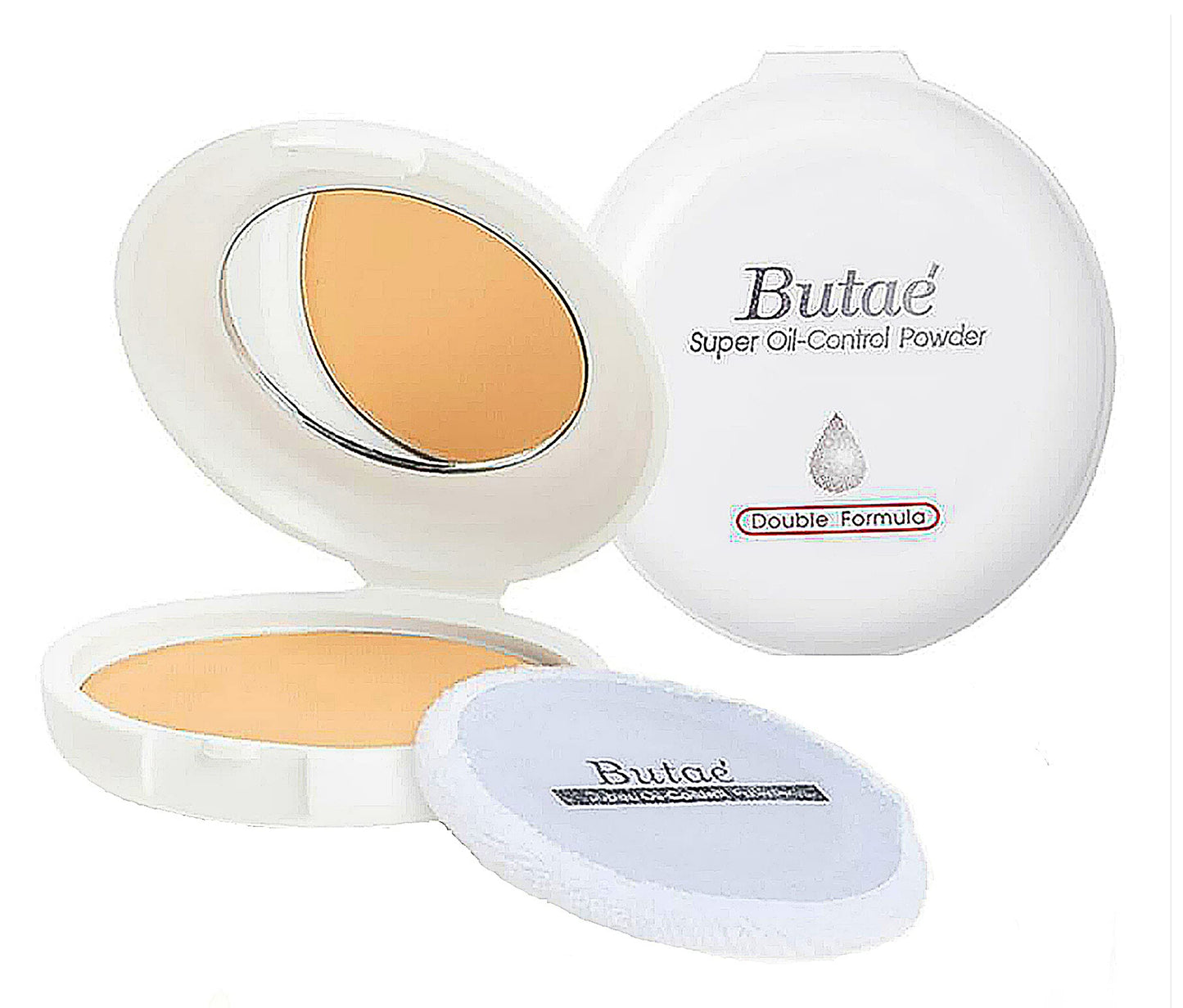 Super Oil Control Face Compact Foundation Powder loose Translucent Perfect Skin Smooth Radiance Oil-free Pressed Soft Beige Lightweight long-lasting Beauty & Personal Care BUTAE