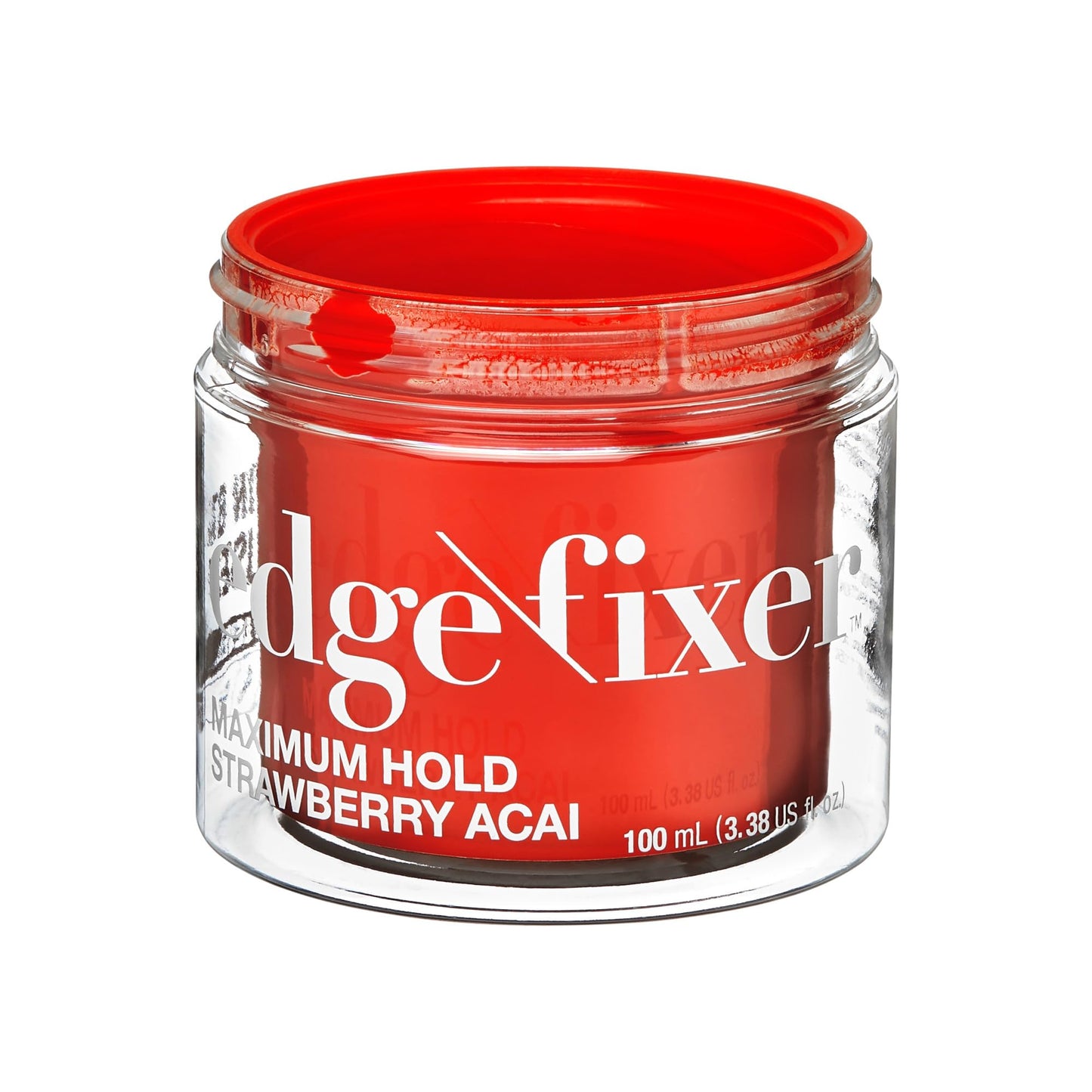 KISS COLORS & CARE Maximum Hold Edge Fixer, Non-Greasy Gel Formula Infused With Biotin B7, 24 Hour Hold, ‘Strawberry Acai’ Scented, 3.38 Fl. Oz. (100 Beauty & Personal Care KISS COLORS & CARE