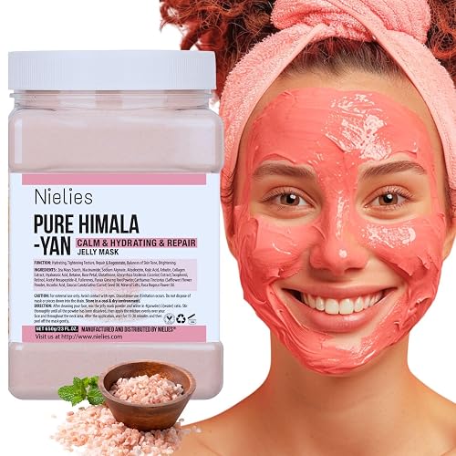 Nielies Jelly Mask For Facials, Vajacial Jelly Mask, Face Mask For Instant Hydration, Vegan Peel Off Face Mask, For Cleaning, Calming (Pure Himala Beauty & Personal Care Nielies