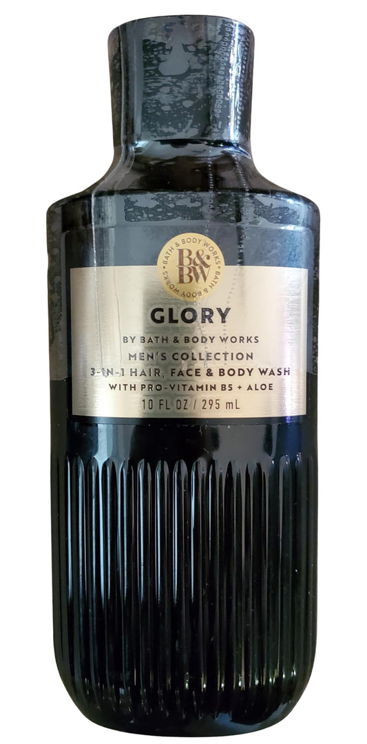 Bath & Body Works Mens Glory 3-in-1 Hair, Face & Body Wash 10 Ounce Beauty & Personal Care Bath & Body Works