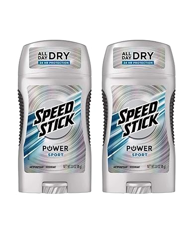 Speed Stick Power Antiperspirant Deodorant, Sport 3 oz (Pack of 2) Beauty & Personal Care Speed Stick