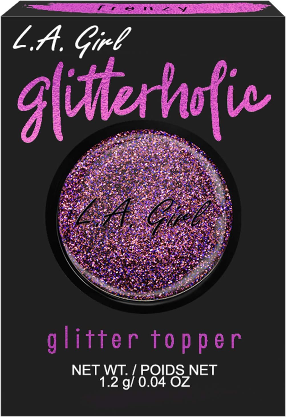 L.A. Girl Glitterholic Glitter Topper, Frenzy GGP454 Beauty & Personal Care L.A. Girl