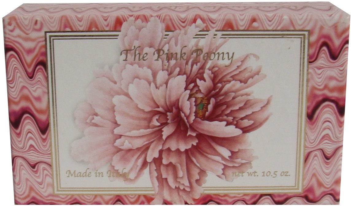 Saponificio Artigianale Fiorentino Pink Peony Single 10.5 Oz. Soap Bar From Italy Beauty & Personal Care Saponificio Artigianale Fiorentino