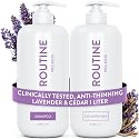Routine Wellness 1 Liter Anti-Thinning Volumizing Shampoo and Conditioner Set for Thinning Hair & Hair Loss - Grow Your Confidence with Biotin & DHT Beauty & Personal Care Routine Wellness