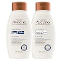 Aveeno Fresh Greens Shampoo and Conditioner Set, Sulfate Free, Clarifying & Volumizing for Thin or Fine Hair, Rosemary Peppermint Cucumber Nourish Beauty & Personal Care Aveeno