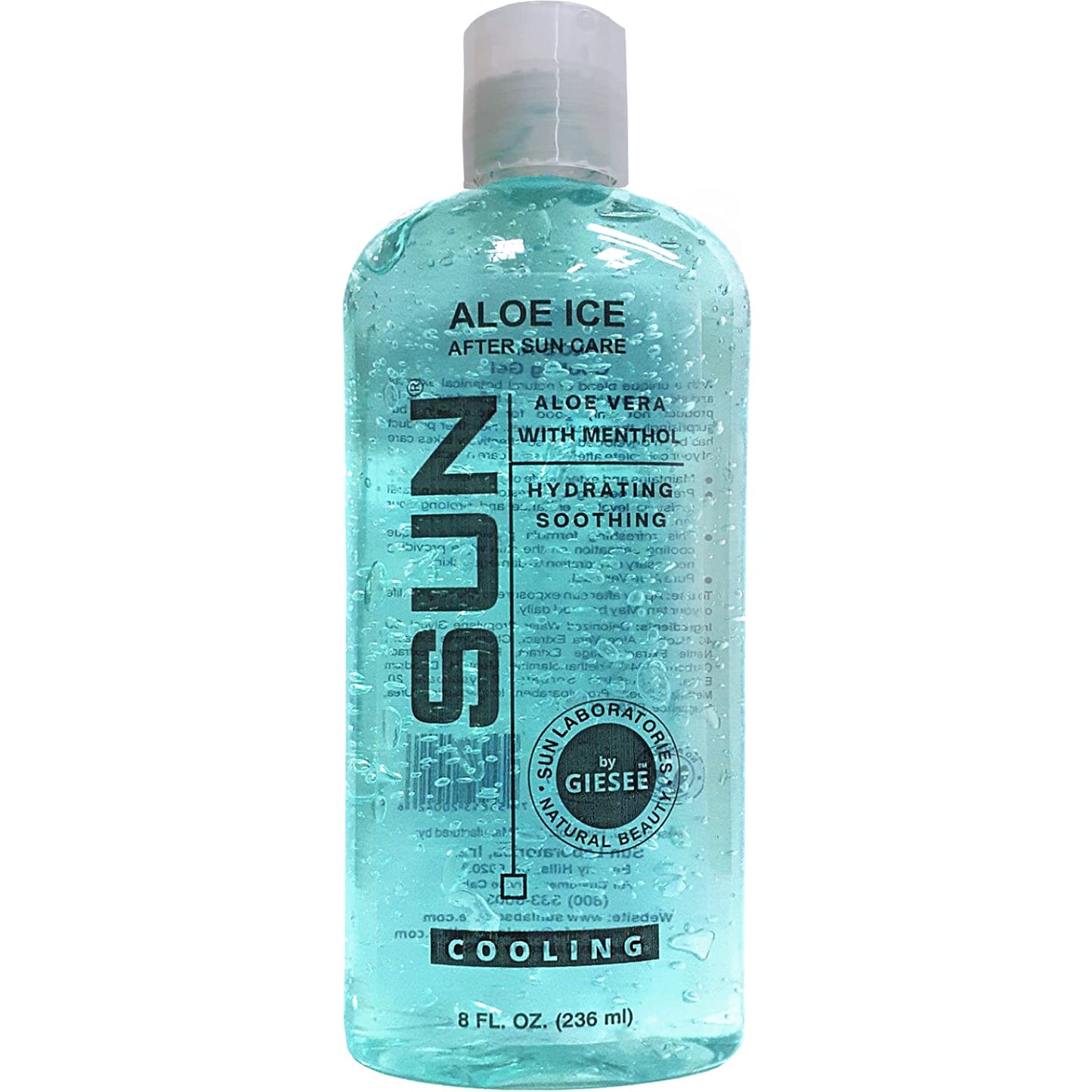Sun Laboratories by Giesee Aloe Vera Ice Gel - Pure Organic Aloe Vera Gel, After Sun Lotion with Aloe for Sunburn Relief, Natural Aloe Vera Gel Beauty & Personal Care Sun Laboratories by Giesee