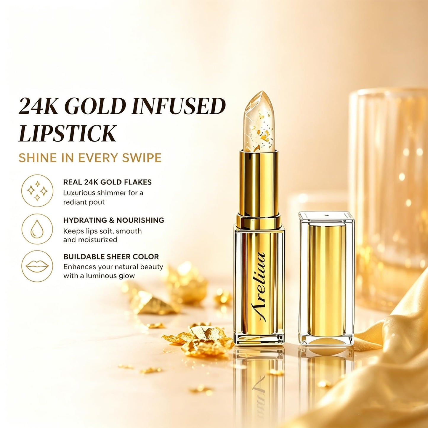 Areliaa Skin-Adaptive Lipstick for Older Women, Ph Lipstick Color Changing Long Lasting, Transfer-Resistant & Nourishing Lip stick, Keeping Makeup in Beauty & Personal Care Areliaa