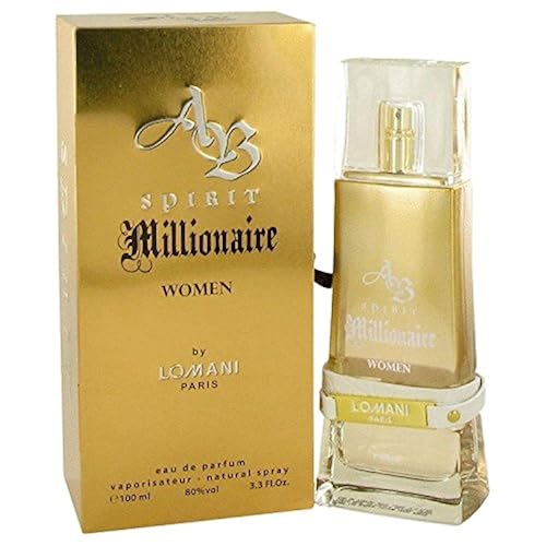 Spirit Millionaire by Lomani Eau De Parfum Spray 3.3 oz Beauty & Personal Care Lomani