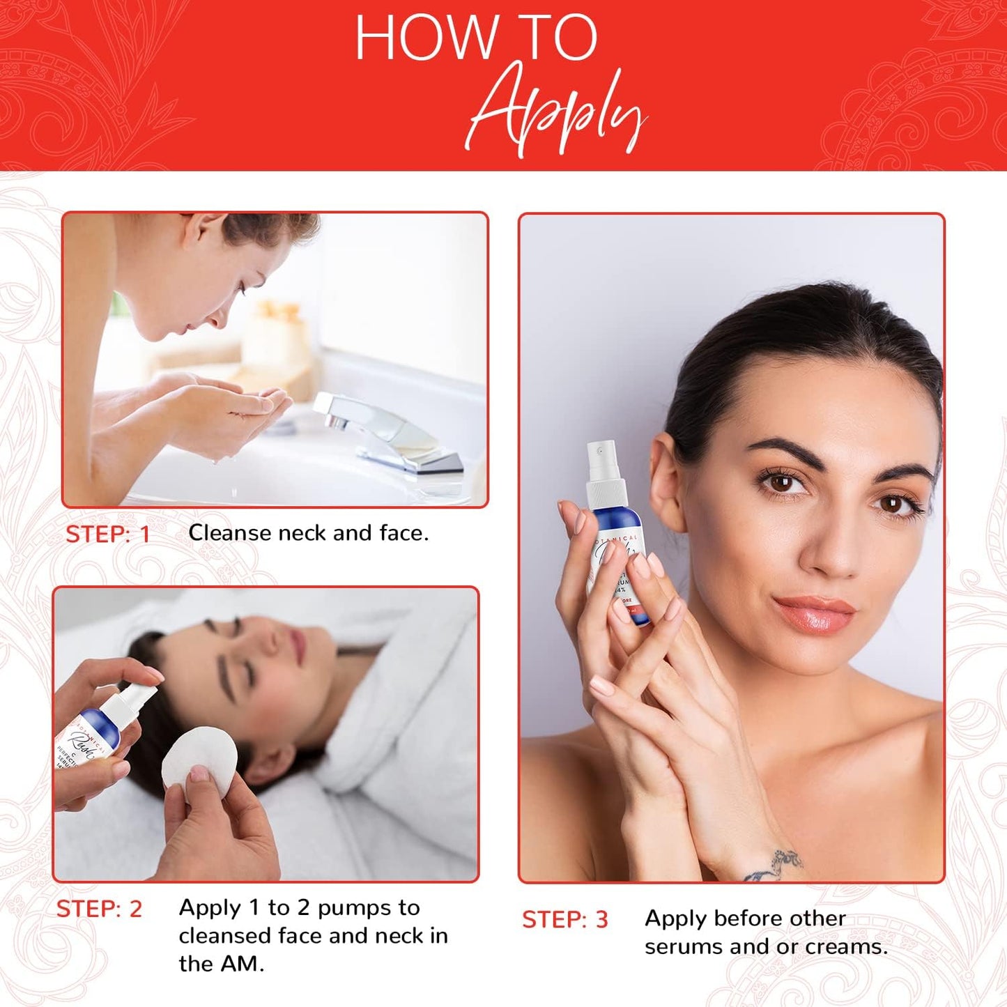 Botanical Rush C Perfection Vitamin C Serum - 14% Vitamin C Complex with Vitamin E - Brightening, Dark Spot & Collagen Support Serum for Radiant Face Beauty & Personal Care BOTANICAL RUSH