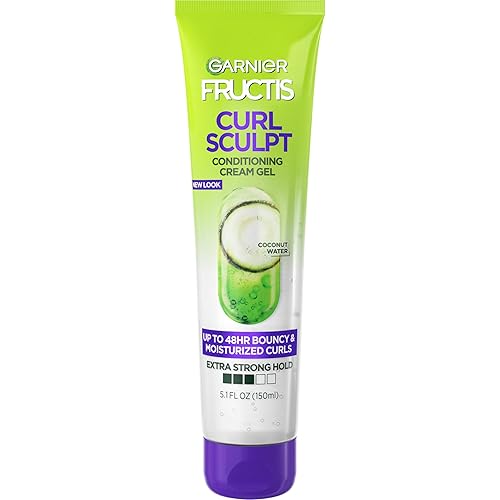 Garnier Fructis Style Curl Sculpt Conditioning Cream Gel for Bounce & Moisture, 5.1 Fl Oz, 1 Count (Packaging May Vary) Beauty & Personal Care Garnier