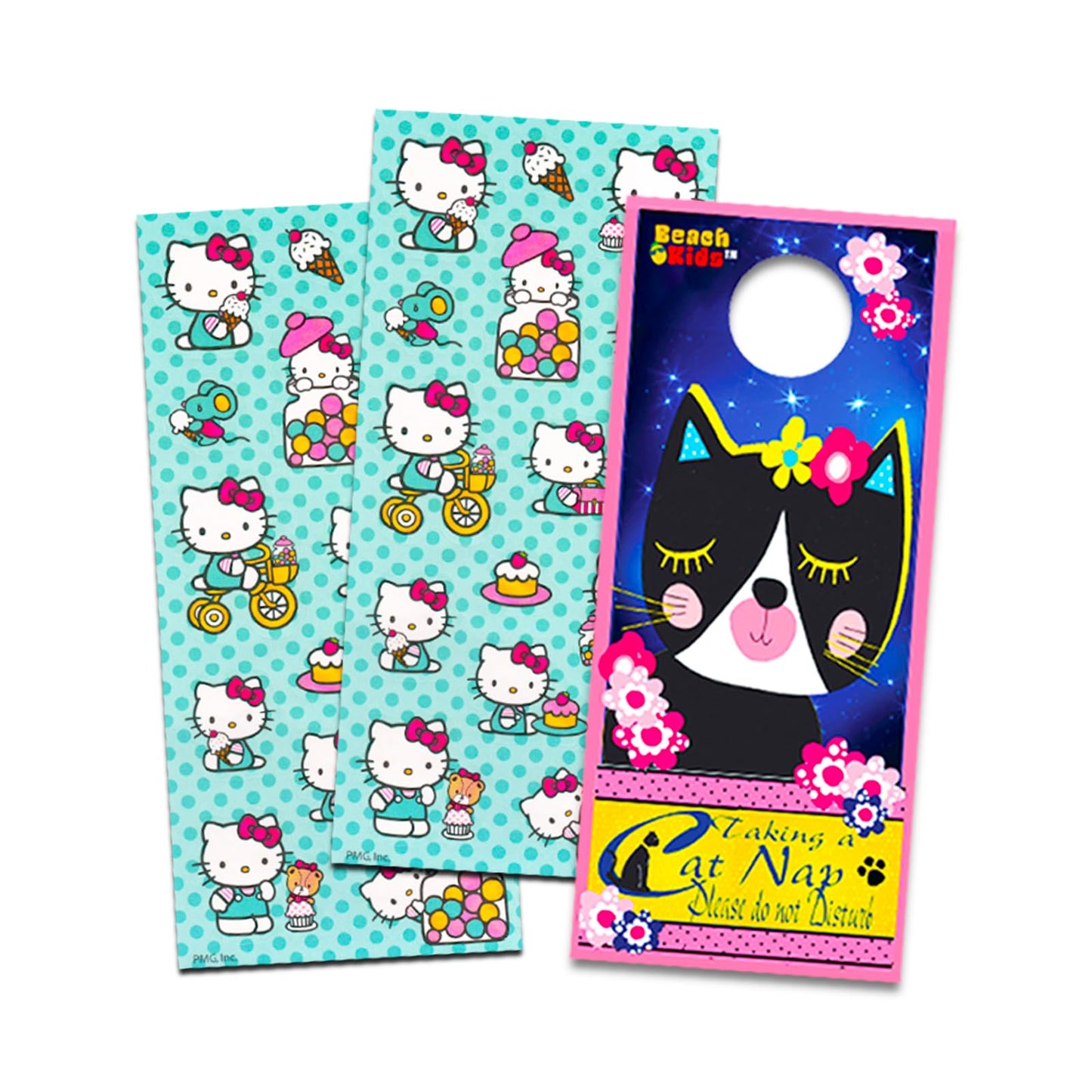 Hello Kitty Body Glitter Set - Bundle with 4 Body Glitter Colors for Costumes, Dress Up, Pretend Play, and More, Stickers | Hello Kitty Accessories Beauty & Personal Care Hello Kitty
