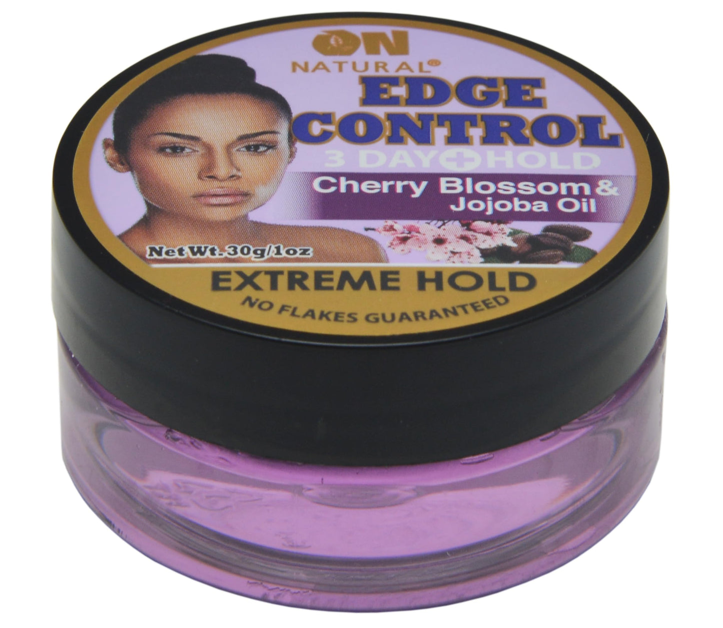 On Natural Edge Control Extreme Hold-Cherry Blossom and Jojoba Oil 1oz (1 oz) Beauty & Personal Care On Natural