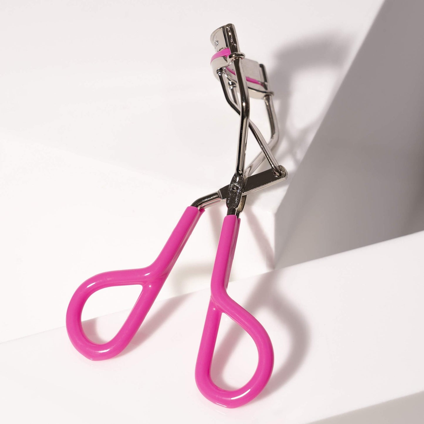 Tweezerman Neon Pink Comfort Grip Eyelash Curler - Makeup Eyelash Tool for all Eye Shapes Beauty & Personal Care Tweezerman