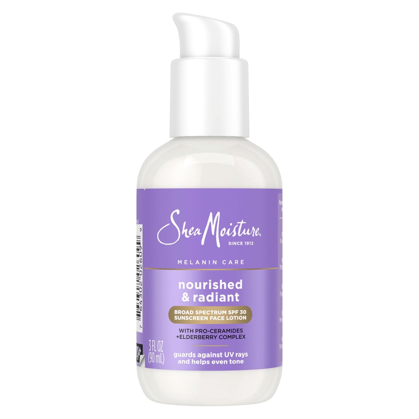 SheaMoisture Melanin Care Broad Spectrum SPF 30 Sunscreen Face Lotion Nourished & Radiant for Protection Against UV Rays & Even Tone Beauty & Personal Care Shea Moisture