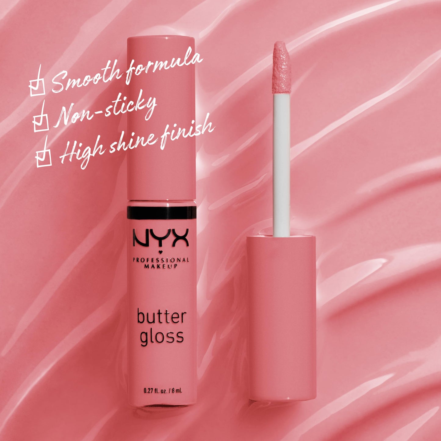 NYX PROFESSIONAL MAKEUP Butter Gloss, Non-Sticky Lip Gloss - Tiramisu (Brown) Beauty & Personal Care NYX PROFESSIONAL MAKEUP