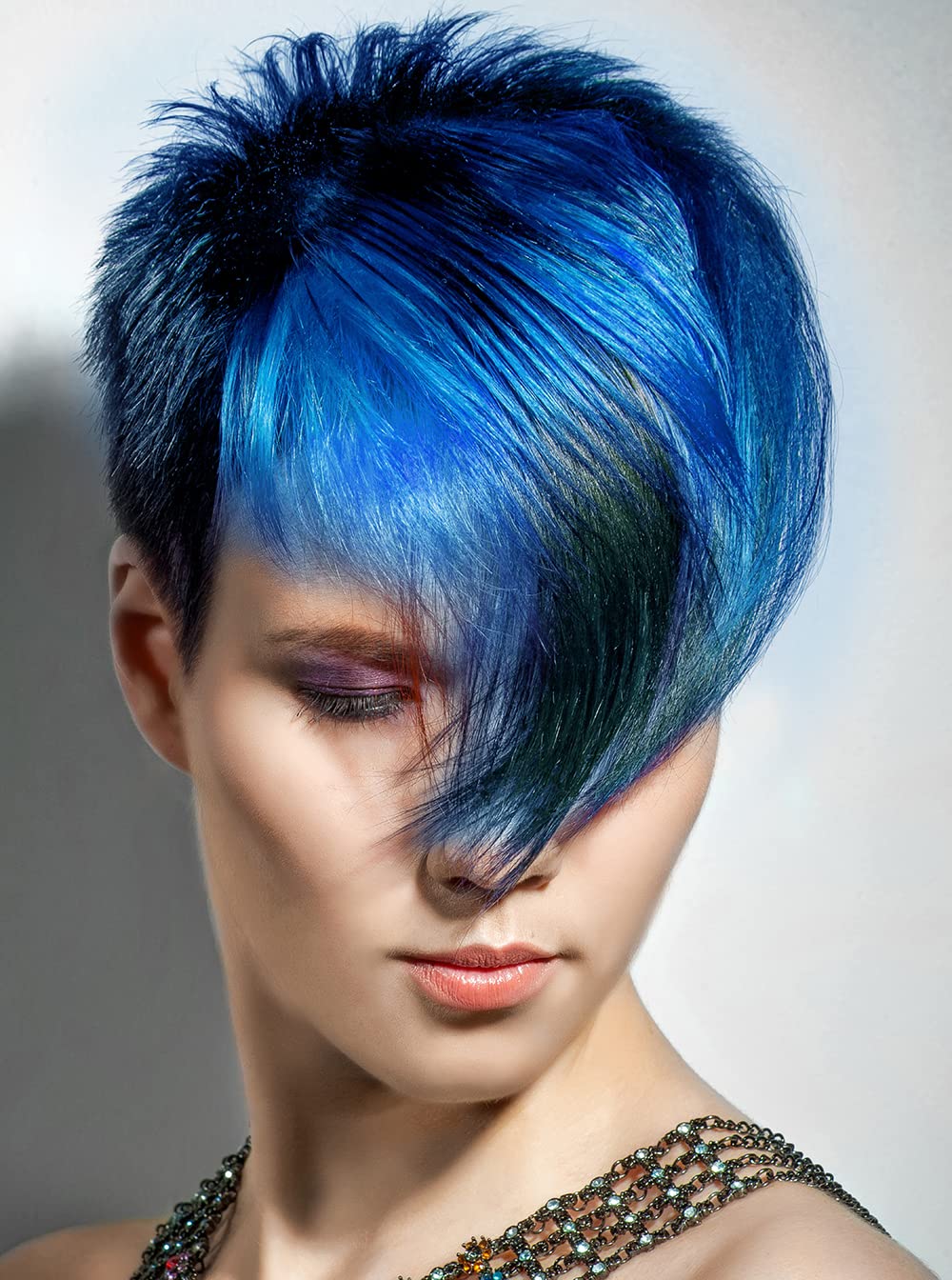 BLUE Spray on Hair Color 3 oz GoodMark (Blue) Beauty & Personal Care Goodmark