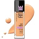 Maybelline Fit Me Dewy + Smooth Liquid Foundation Makeup, Soft Tan, 1 Count (Packaging May Vary) Beauty & Personal Care MAYBELLINE
