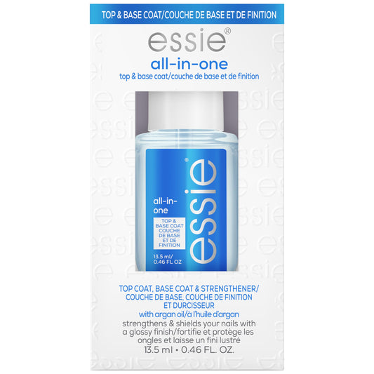 essie All-In-One Base Coat + Top Coat + Strengthener Nail Polish, 0.46 Ounces (Packaging May Vary) Beauty & Personal Care essie