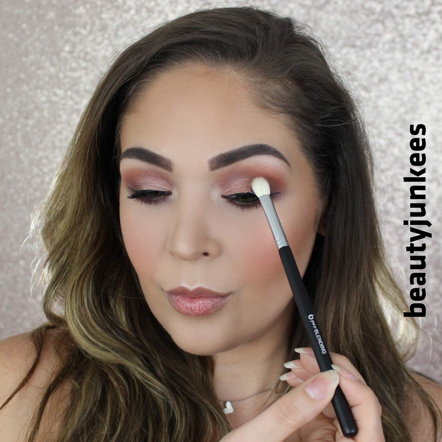 Tapered Blending Eyeshadow Makeup Brush - Beauty Junkees Professional Eye Shadow Blender Make Up Brush, Soft Firm Natural Hair Bristles for Precision Beauty & Personal Care Beauty Junkees