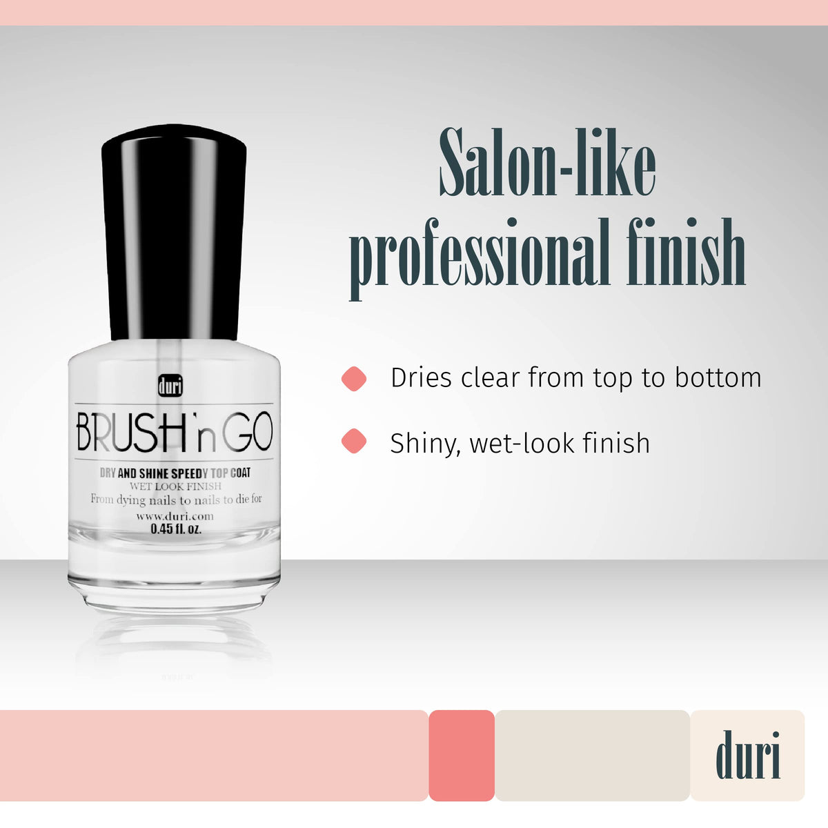 duri Brush'n Go Top Coat and Drop'n Go Drying Drops Beauty & Personal Care duri
