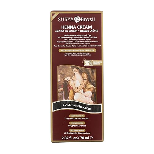 Surya Brasil Henna Cream Black - 2.31 Ounces - 3 PACK Beauty & Personal Care Surya Brasil