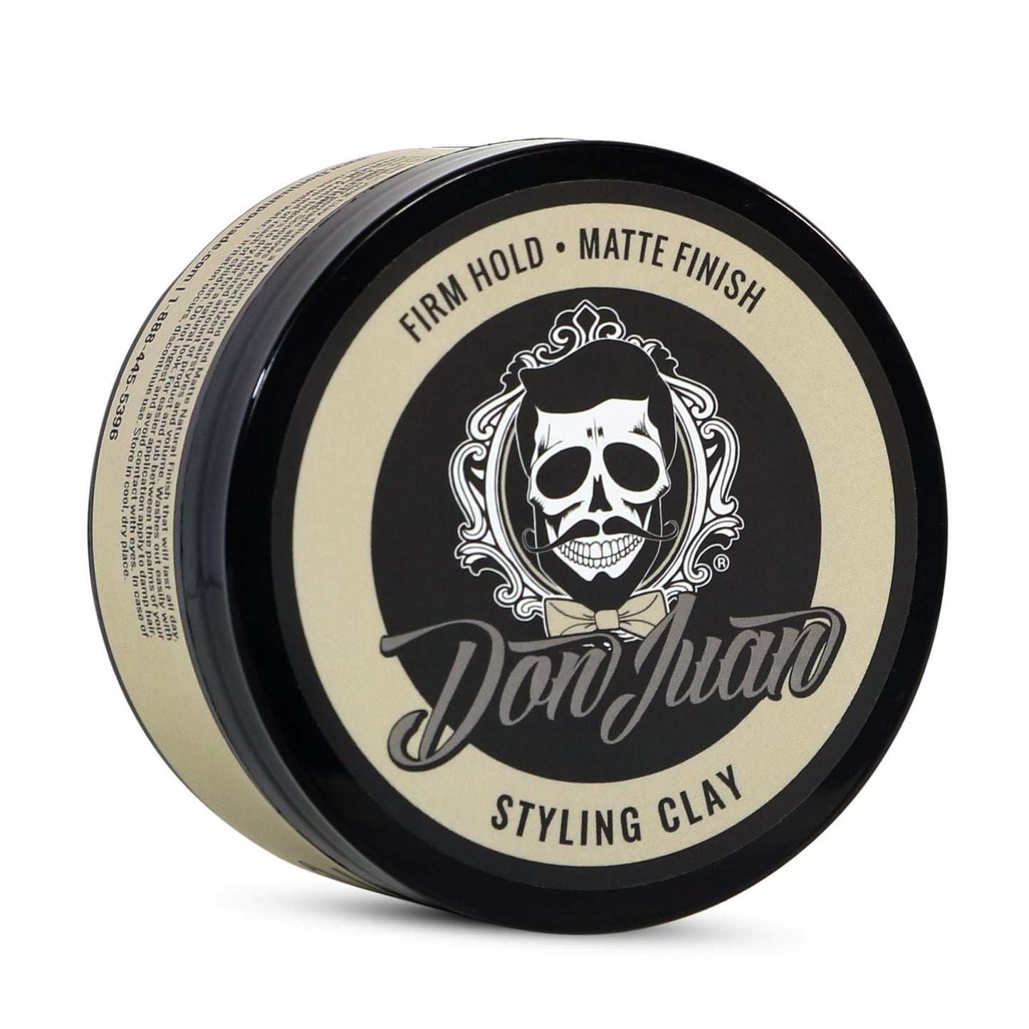 Don Juan Handcrafted Styling Clay Pomade 4oz - Medium Hold - Matte Natural Finish - Water Based - Summer Breeze Scent Beauty & Personal Care Don Juan